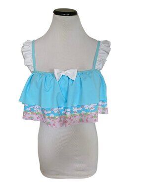 Hot Topic Sanrio Cinnamoroll Blue Size Medium Bathing Suit Top